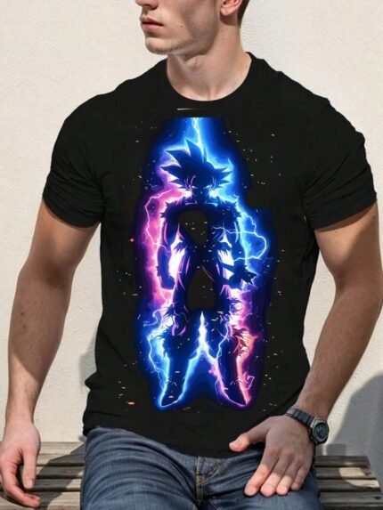 【SKKK】220g printed men’s oversized T-shirt, 100% cotton, comfortable choice