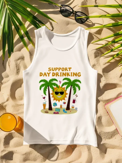 【SKKK】180g printed women’s vest, a comfortable choice for summer