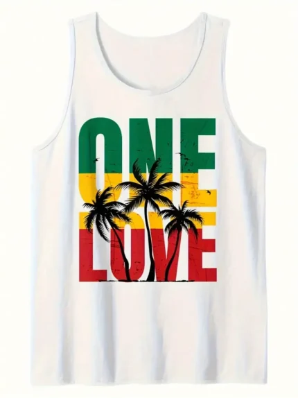 【SKKK】180g printed men’s vest, a comfortable choice for summer