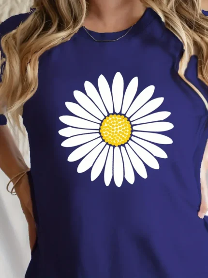 【SKKK】 220g printed women’s T-shirt, 100% cotton, comfortable choice