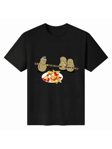 【SKKK】 220g printed men’s T-shirt, 100% cotton, comfortable choice