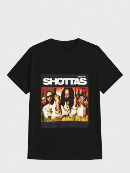 【SKKK】220g printed men’s oversized T-shirt, 100% cotton, comfortable choice