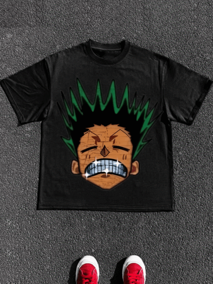 【SKKK】220g printed men’s oversized T-shirt, 100% cotton, comfortable choice