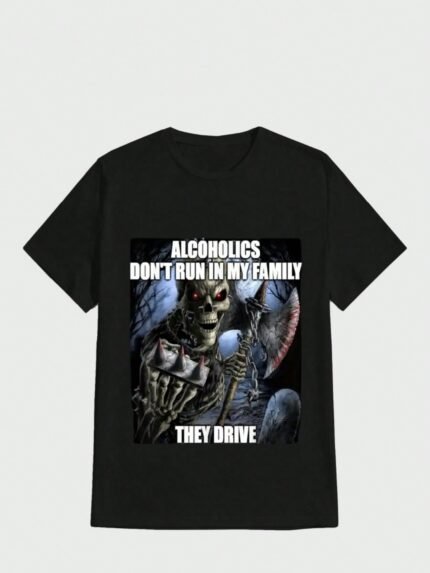 【SKKK】220g printed men’s oversized T-shirt, 100% cotton, comfortable choice