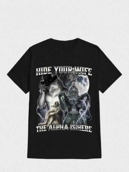 【SKKK】220g printed men’s oversized T-shirt, 100% cotton, comfortable choice