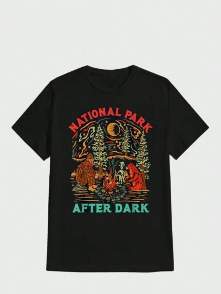 【SKKK】220g printed men’s oversized T-shirt, 100% cotton, comfortable choice