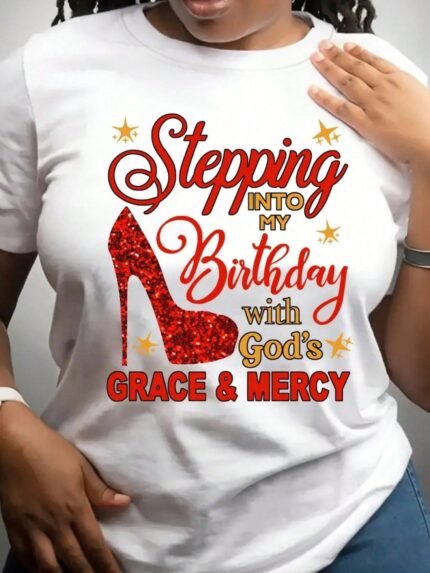 【SKKK】220g printed women’s oversized T-shirt, 100% cotton, comfortable choice