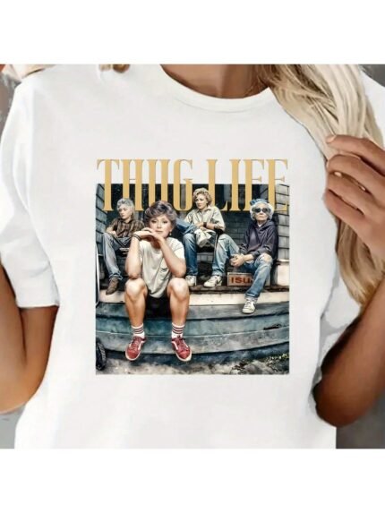 【SKKK】 220g printed women’s T-shirt, 100% cotton, comfortable choice