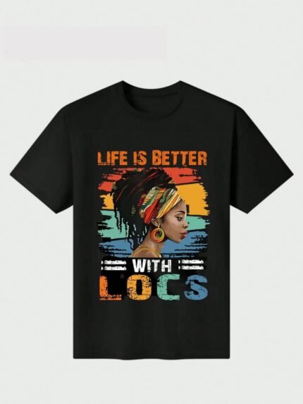 【SKKK】220g printed women’s oversized T-shirt, 100% cotton, comfortable choice