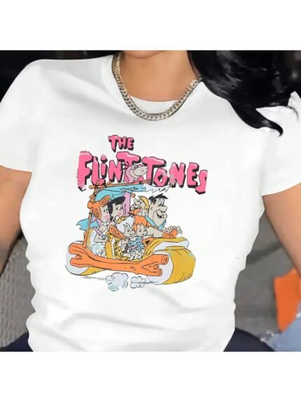 【SKKK】 220g printed women’s T-shirt, 100% cotton, comfortable choice