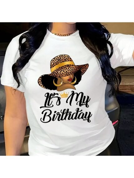 【SKKK】 220g printed women’s T-shirt, 100% cotton, comfortable choice