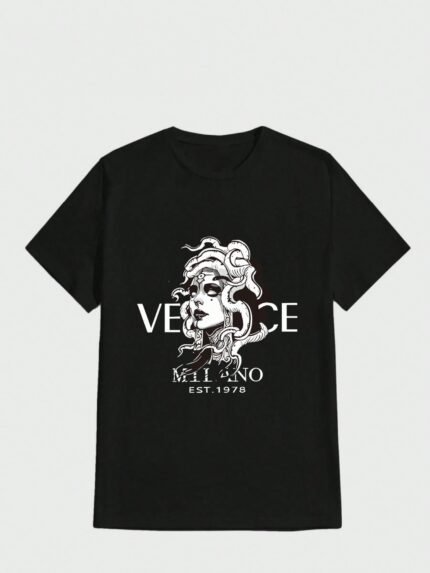 【SKKK】220g printed men’s oversized T-shirt, 100% cotton, comfortable choice