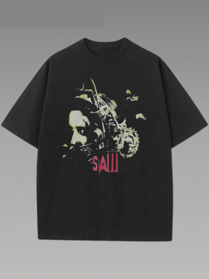 【SKKK】220g printed women’s oversized T-shirt, 100% cotton, comfortable choice