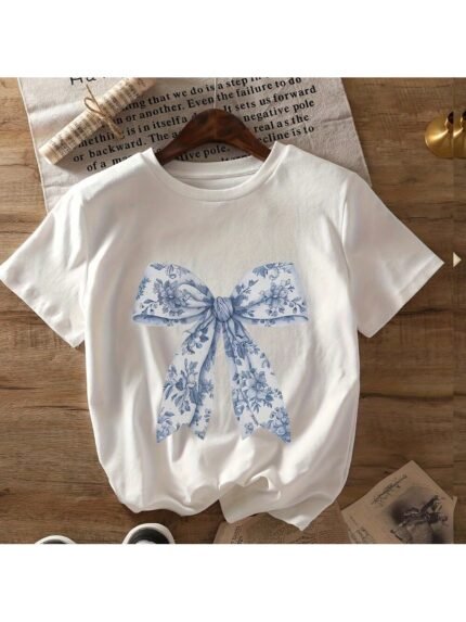 【SKKK】 220g printed women’s T-shirt, 100% cotton, comfortable choice