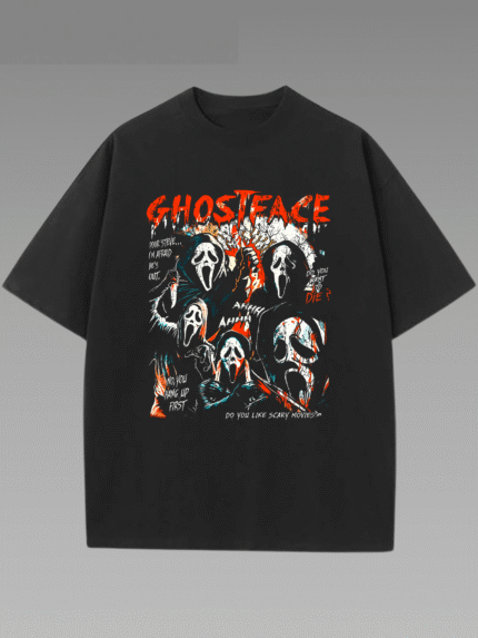 【SKKK】220g printed women’s oversized T-shirt, 100% cotton, comfortable choice