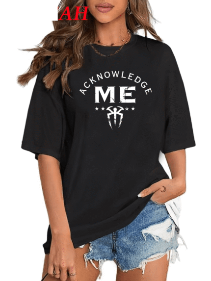 【SKKK】220g printed women’s oversized T-shirt, 100% cotton, comfortable choice