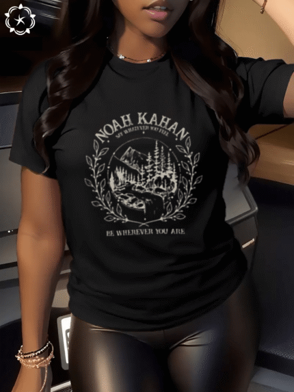 【SKKK】220g printed women’s oversized T-shirt, 100% cotton, comfortable choice