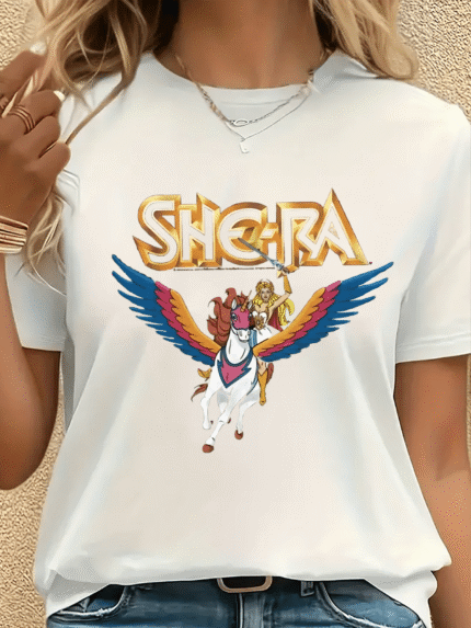 【SKKK】 220g printed women’s T-shirt, 100% cotton, comfortable choice