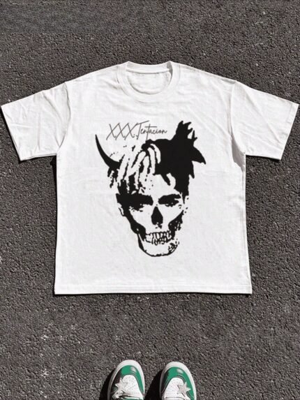 【SKKK】 220g printed men’s T-shirt, 100% cotton, comfortable choice