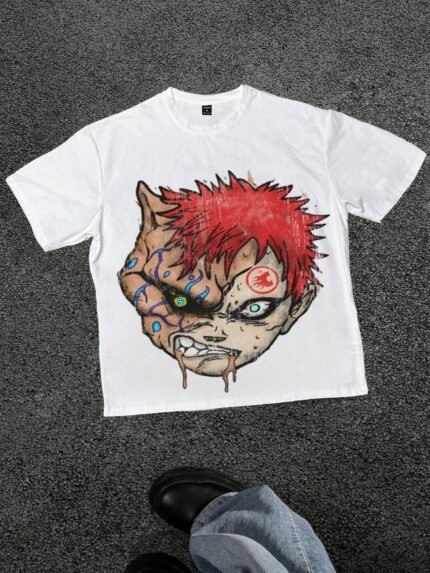 【SKKK】220g printed men’s oversized T-shirt, 100% cotton, comfortable choice