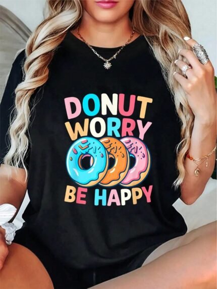 【SKKK】 220g printed women’s T-shirt, 100% cotton, comfortable choice