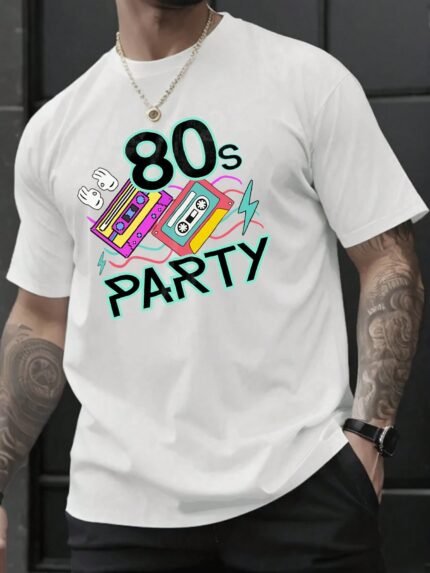 【SKKK】 220g printed men’s T-shirt, 100% cotton, comfortable choice