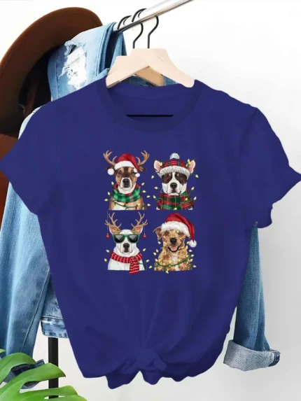 【SKKK】 220g printed women’s T-shirt, 100% cotton, comfortable choice