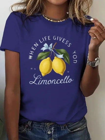 【SKKK】 220g printed women’s T-shirt, 100% cotton, comfortable choice