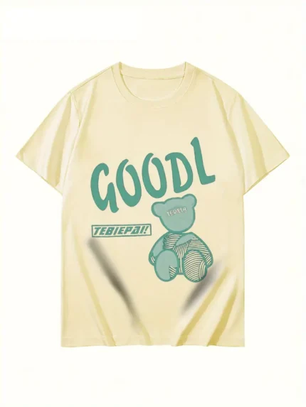 【SKKK】220g printed men’s oversized T-shirt, 100% cotton, comfortable choice