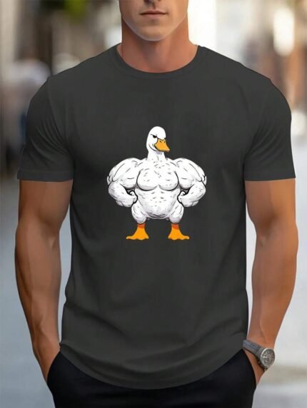 【SKKK】220g printed men’s oversized T-shirt, 100% cotton, comfortable choice