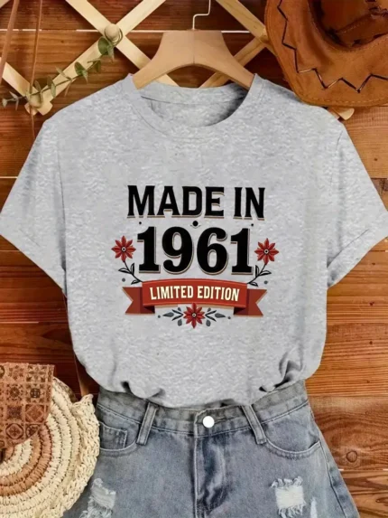 【SKKK】220g printed women’s oversized T-shirt, 100% cotton, comfortable choice