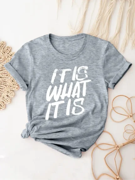 【SKKK】220g printed women’s oversized T-shirt, 100% cotton, comfortable choice