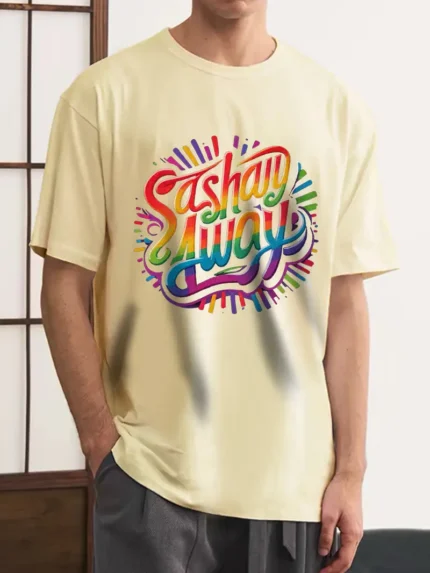 【SKKK】220g printed men’s oversized T-shirt, 100% cotton, comfortable choice