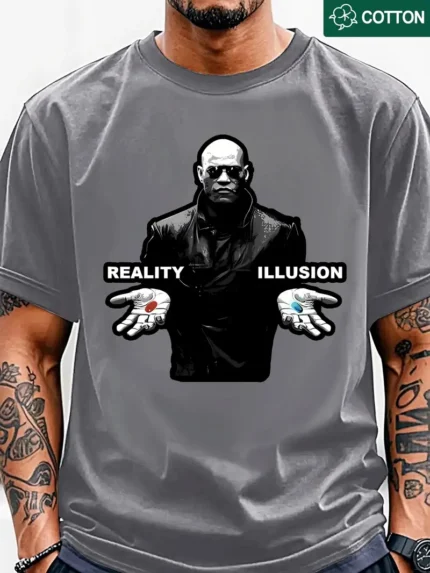 【SKKK】220g printed men’s oversized T-shirt, 100% cotton, comfortable choice