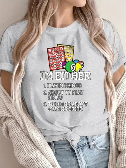 【SKKK】220g printed women’s oversized T-shirt, 100% cotton, comfortable choice