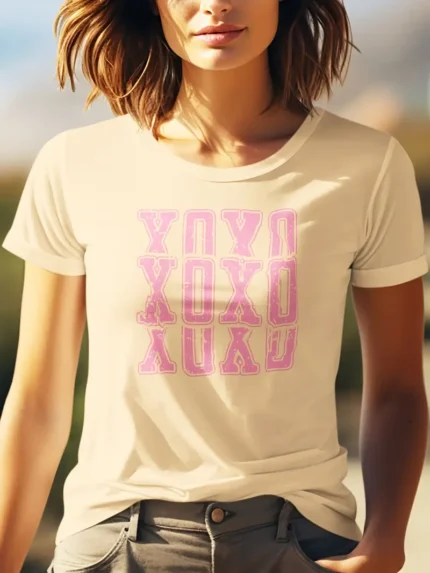 【SKKK】 220g printed women’s T-shirt, 100% cotton, comfortable choice