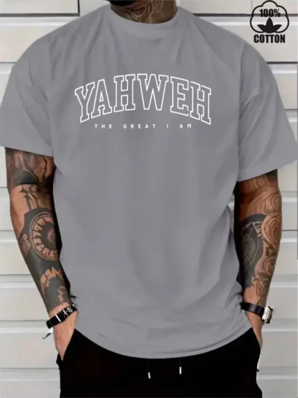 【SKKK】220g printed men’s oversized T-shirt, 100% cotton, comfortable choice