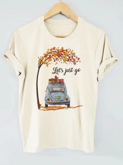 【SKKK】 220g printed women’s T-shirt, 100% cotton, comfortable choice