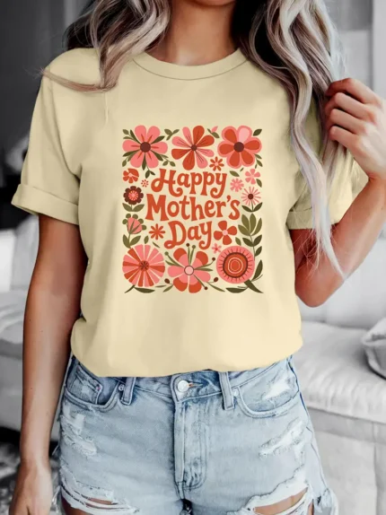 【SKKK】 220g printed women’s T-shirt, 100% cotton, comfortable choice