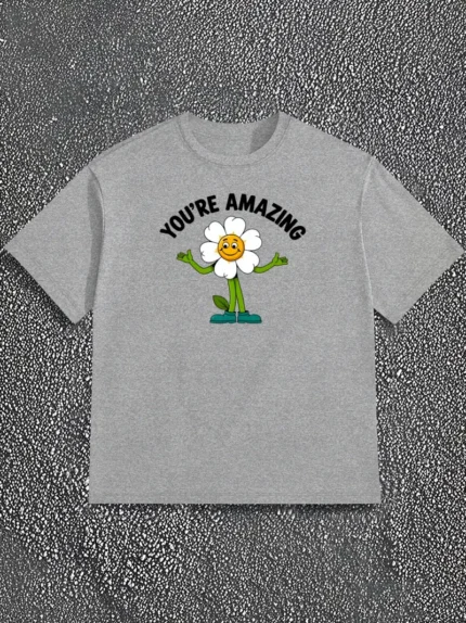 【SKKK】220g printed men’s oversized T-shirt, 100% cotton, comfortable choice